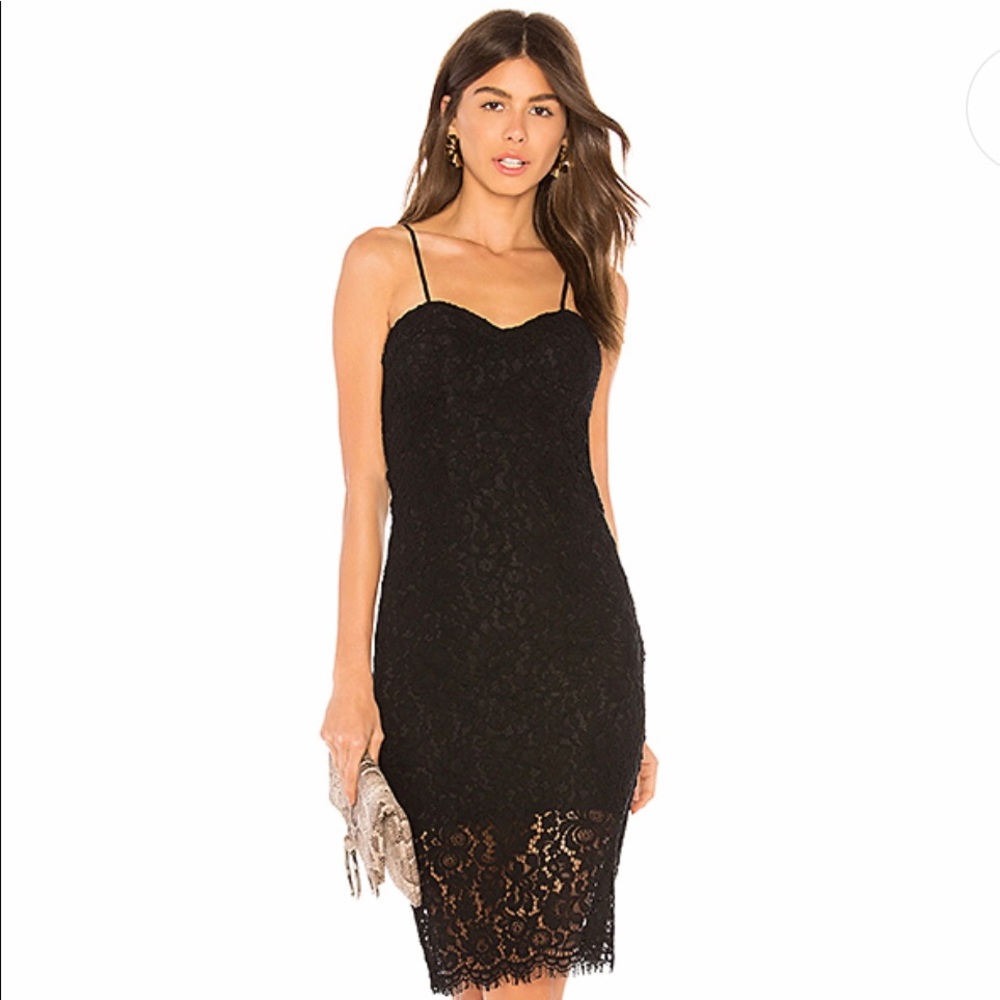 Bardot Pierre lace dress
